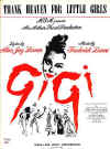 Sheet music for Gigi