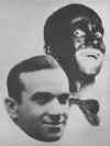 Al Jolson and his 
    black-face alter ego "Gus"